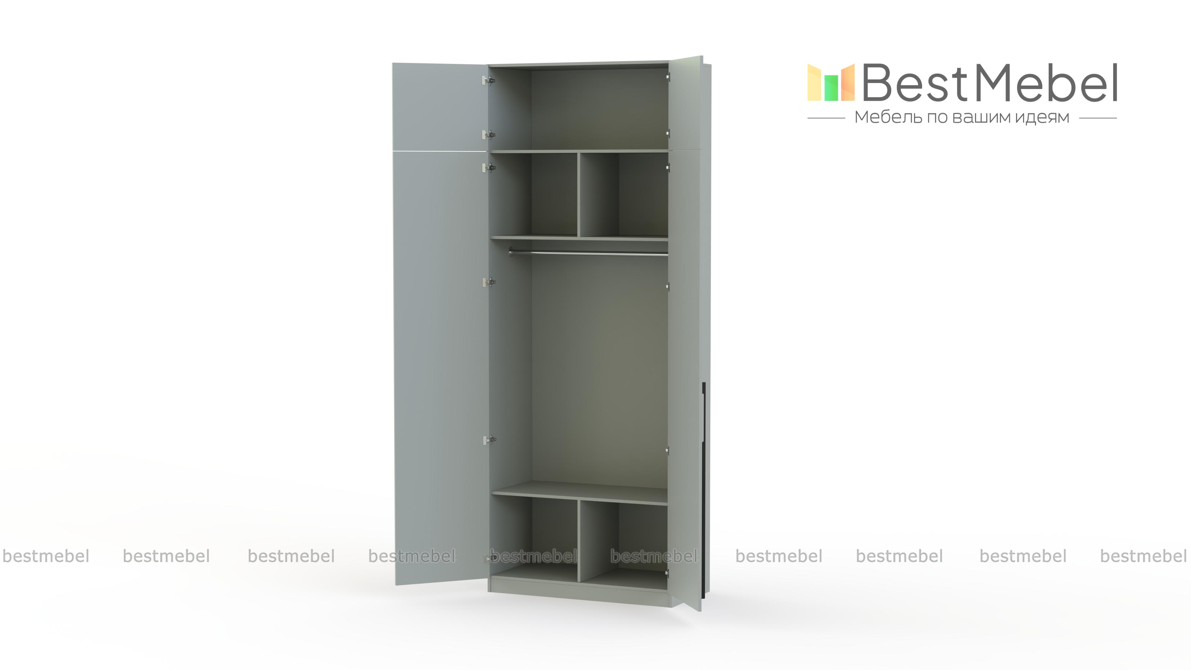 Шкаф распашной Аврил 11 BMS - Фото