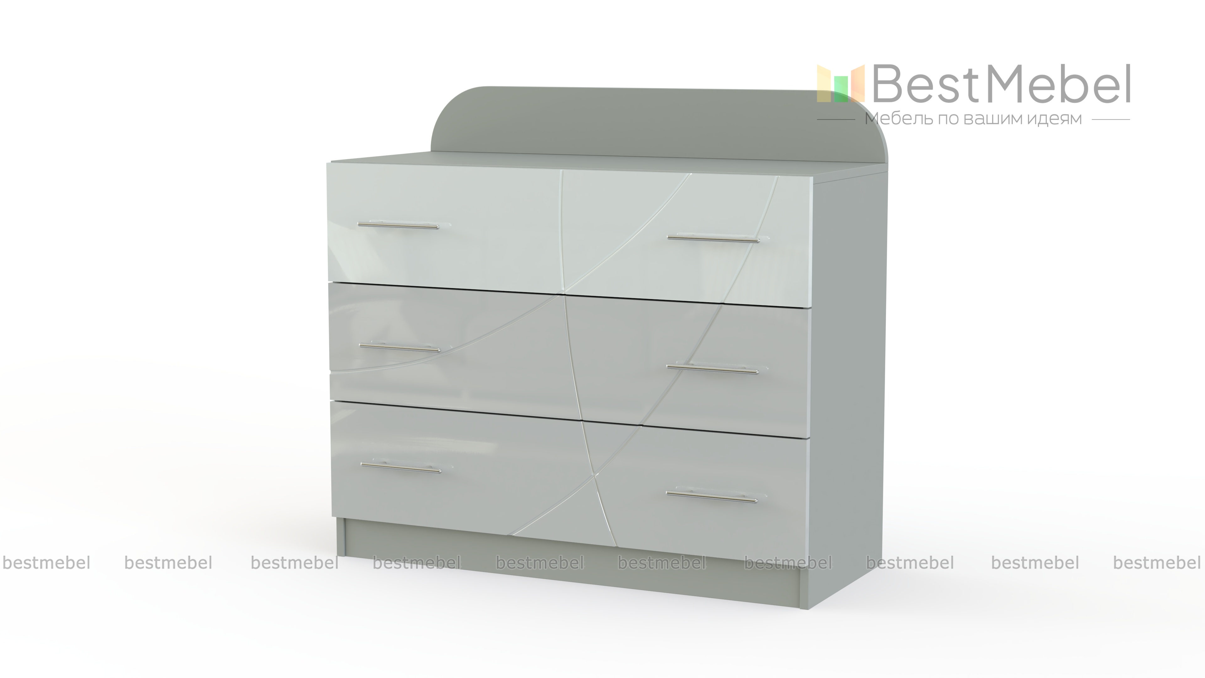 Детский комод Edican Фантазия F-KD-02 BMS