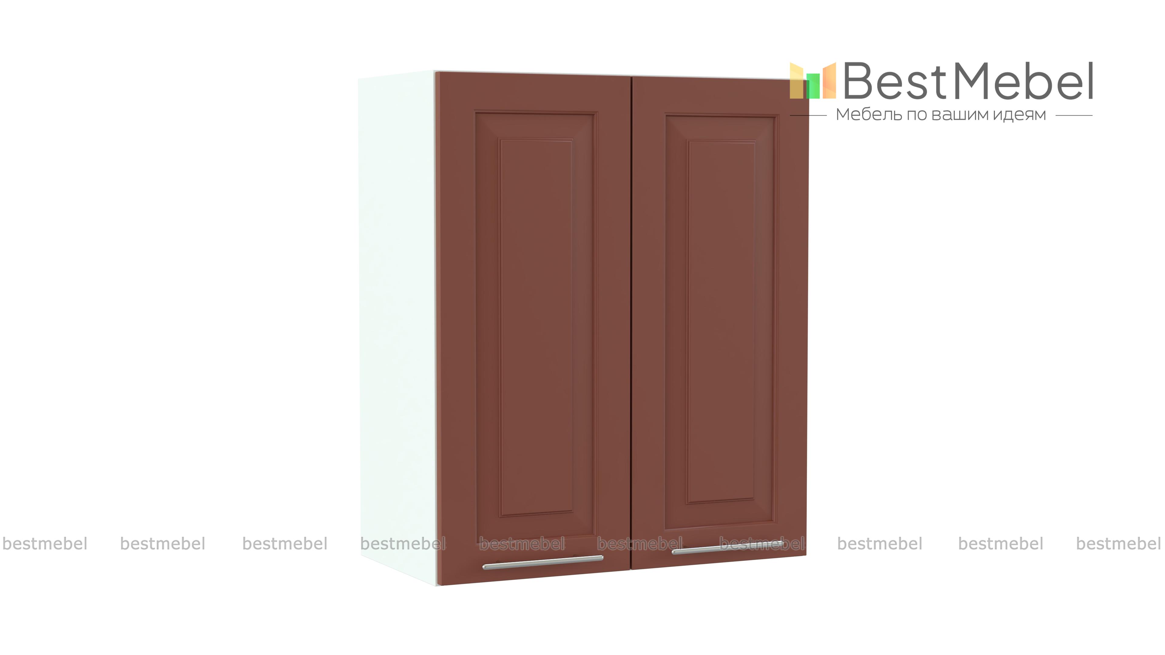 Шкаф верхний двухдверный Ирен BMS - Фото