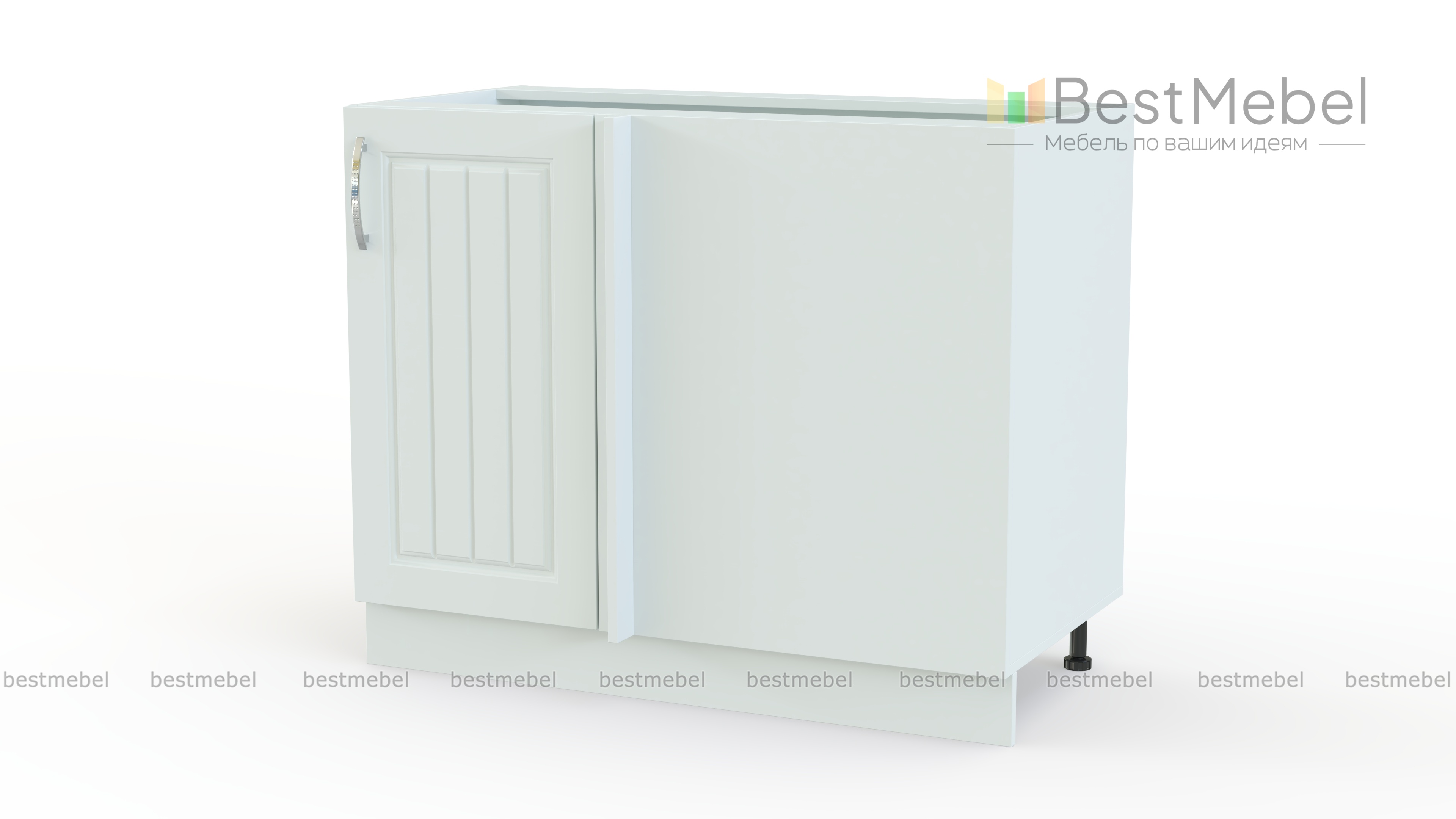 Шкаф напольный угловой Снежная королева BMS