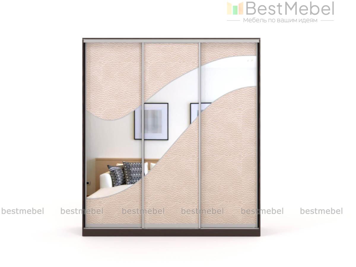 Шкаф-купе Аурум 11 кожа BMS - Фото