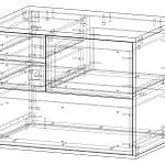 Схема сборки Комод Ежевика 10 BMS