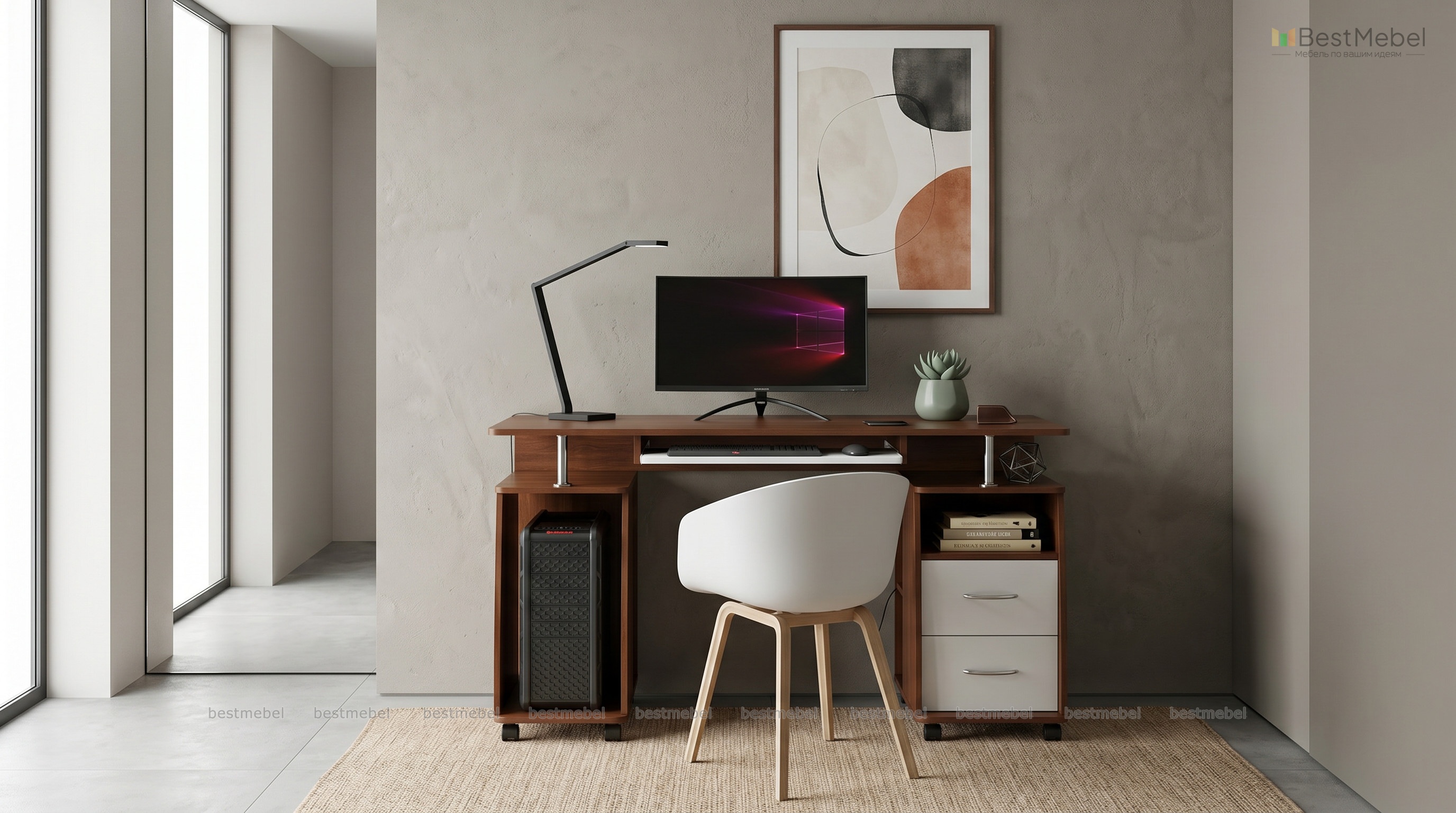 Стол письменный  Ирма 8 BMS